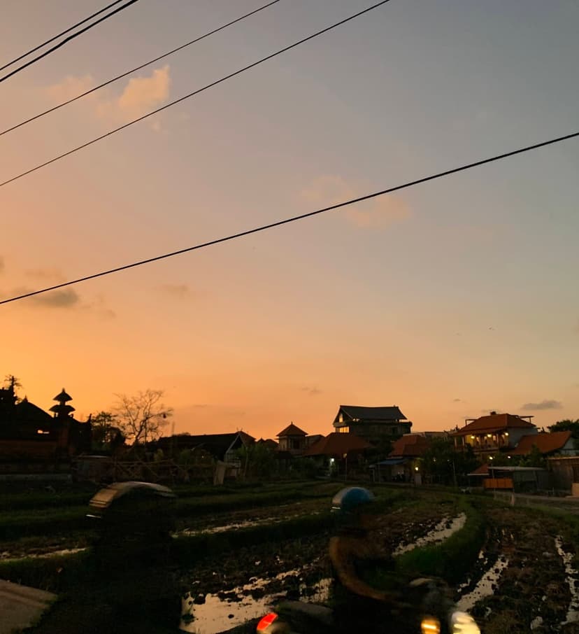 bali golden hour